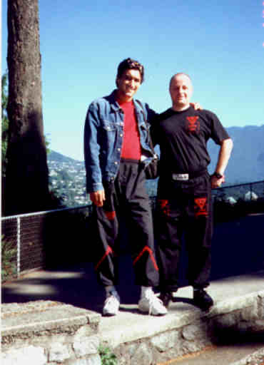 Sifu Emin Boztepe in Vancouver with Ralph Haenel, founder of the first Canadian WT branch