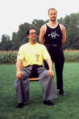 Grandmaster Dr. Leung Ting and Vancouver Instructor Ralph Haenel