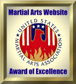 USMA Martial Arts Website Excellence Gold Award
