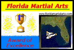 Florida Martial Arts Award of Excellence!
